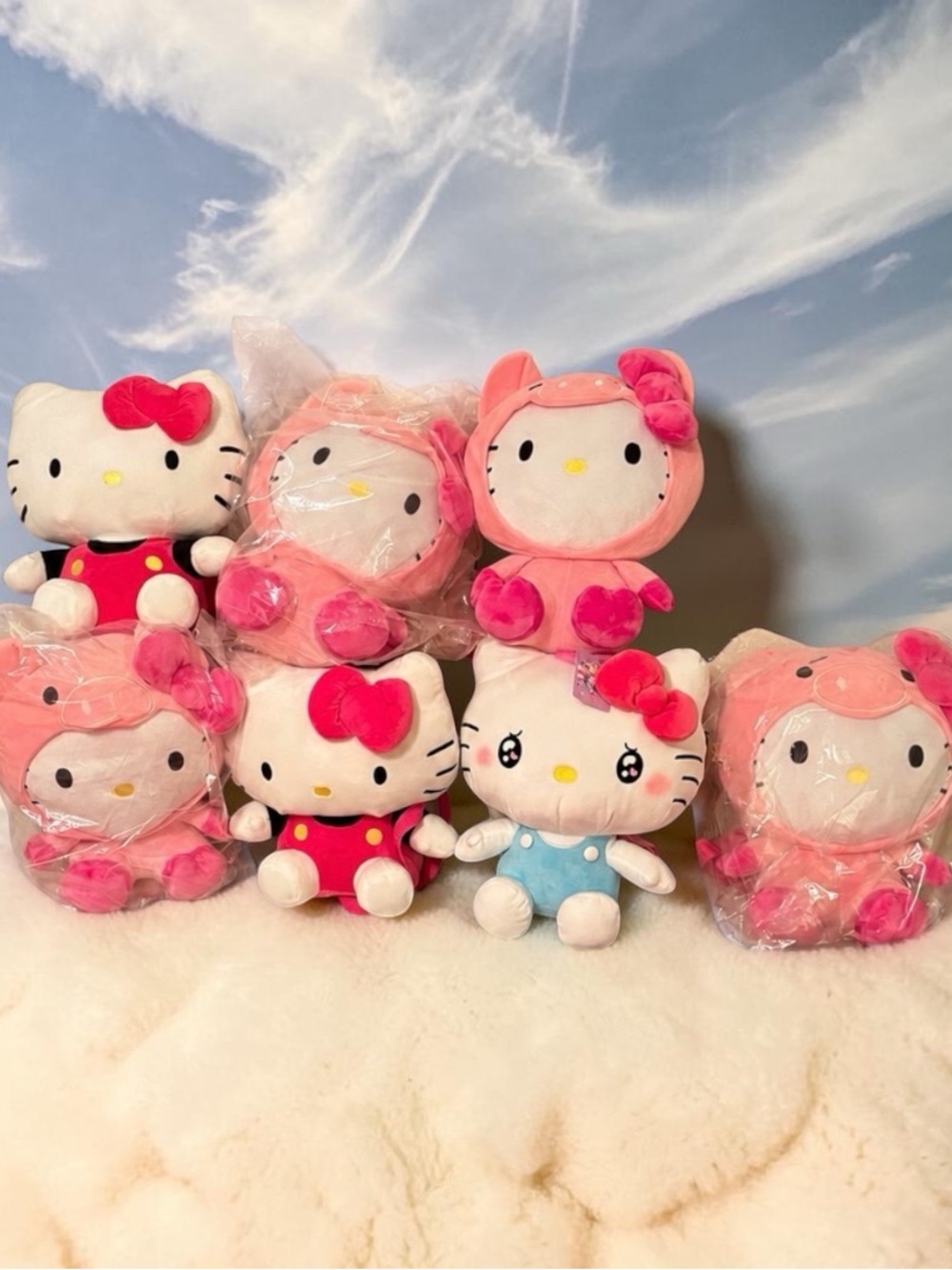 Hello Kitty Backpack Reseller Box - Lot of 7 Brand New Sanrio